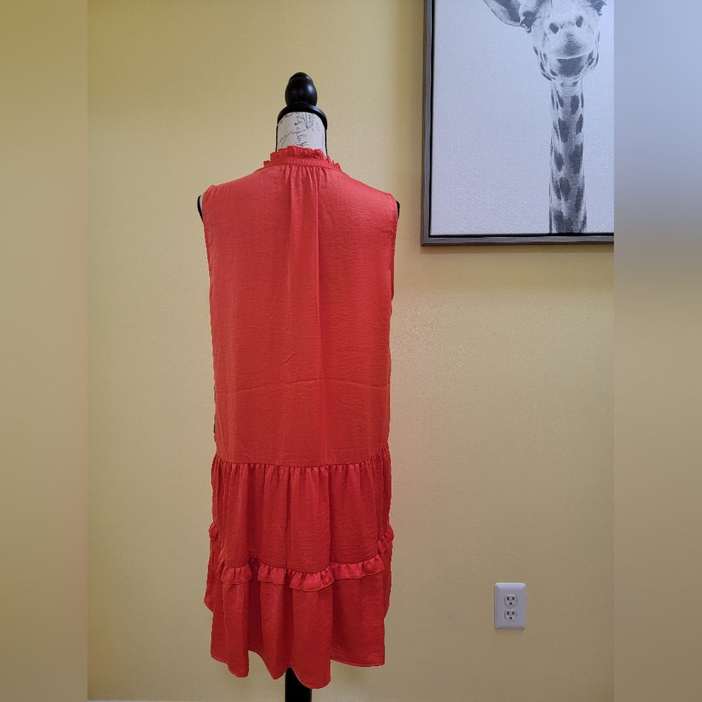 Tommy Hilfiger red dress, size 8 - Picture 3 of 10